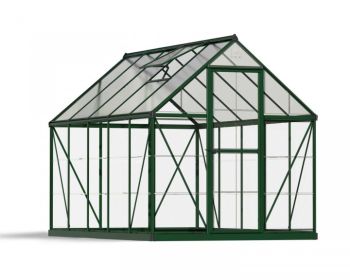 Greenhouse Hybrid 6X10 - Polycarbonate - L306 x W185 x H208 - Green