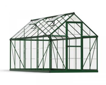 Greenhouse Harmony 6 x 14 - Polycarbonate - L426 x W185 x H208 cm - Green