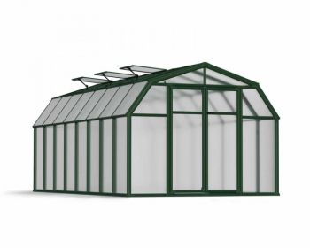 Greenhouse Hobby Gardener 8 x 16 - Polycarbonate - L516 x W266 x H208 cm