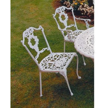 Grape Diner Chair - Aluminium - L45 x W45 x H89.5 cm