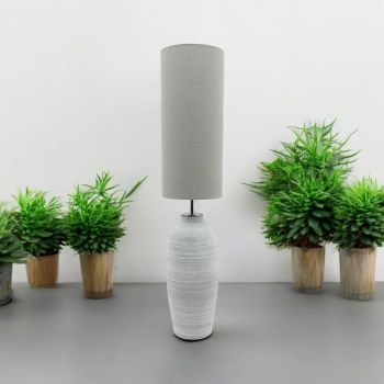 Table Lamp - Ceramic - L30 x W30 x H80 cm