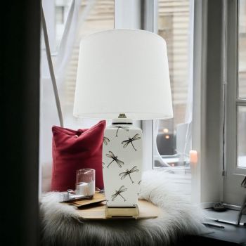 Table Lamp - Ceramic - L27 x W34 x H43 cm