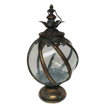 Garden Lantern - Metal - L24 x W24 x H44 cm