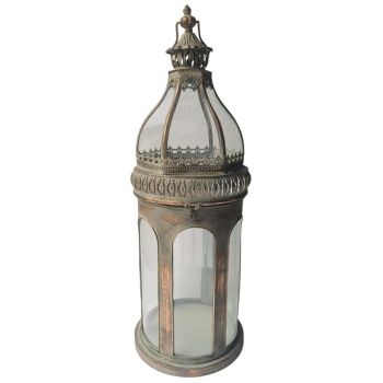 Garden Lantern - Metal - L27 x W27 x H76 cm