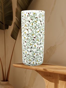 18 Inch Round Small Multi Flowers Umbrella Stand - L20 x W20 x H46 cm