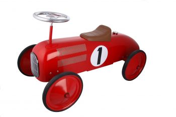 Classic Racer Ride On Car - Red