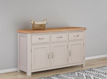 Bologna Painted 3 Door 3 Drawer Sideboard