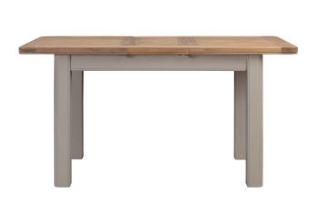 Bologna Painted Extending Table (Extends To 153cm) - L80 x W120 x H78 cm - Oak