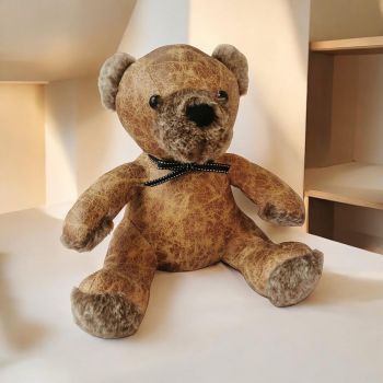 Teddy Bear Door Stop - L13 x W20 x H32 cm - Brown
