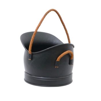 Coal Bucket - L32 x W28 x H25 cm - Black