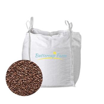 14-20mm Red Granite Type Stone Chippings - Premium Aggregate Bulk Bag - 850 kilos