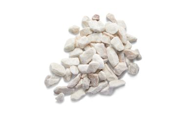 Rose Glacier Bulk Bag 850 kg Premium Chippings - 14-20 mm Creamy-Rose Toned Gravel - L10 x W10 x H8 cm