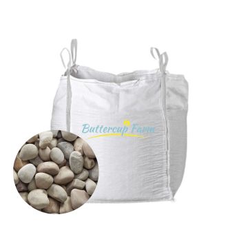 20mm Blue Slate Chippings - Premium Aggregate Bulk Bag - 850 kilos
