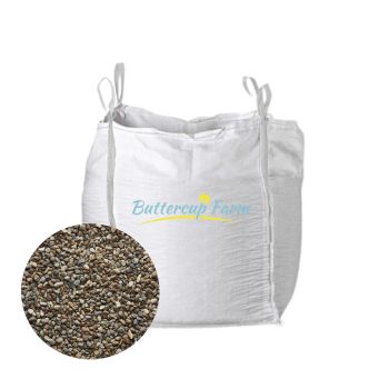 10-25mm Grey/Cream Mottled Pebbles - Premium Aggregate Bulk Bag - 850 kilos