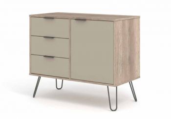 small sideboard with 1 doors, 3 drawers AGD915