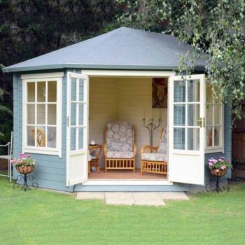Ardcastle 28mm Corner Log Cabin 10 x 10 Feet