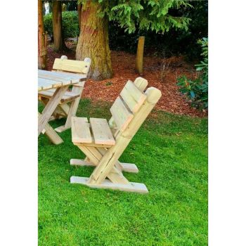 Ashcombe Chair - L65 x W49 x H90 cm - Set of Waterproof Cushions Included