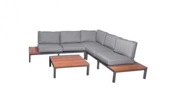 FSC 1 ASPEN Mini 5 Seat Modular Set - 1 Coffee table, 2x End Pieces, 1x Corner Piece