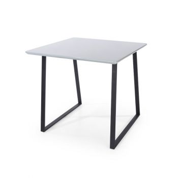 Aspen Square Table with Wooden Legs