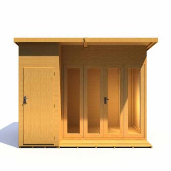 Aster 10 x 8 Feet Summerhouse - L262.5 x W317.4 x H217 cm