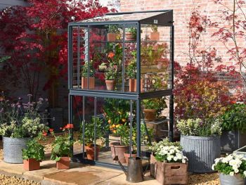 Exbury 3 Feet 4 Inches Classic Growhouse - Aluminium - L100 x W79 x H181 cm - Without Coating