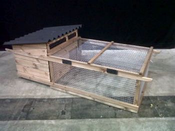 Bantam Poultry House and Run