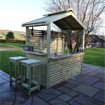 The Buxton Garden Bar - L111.5 X W224 X H233 cm