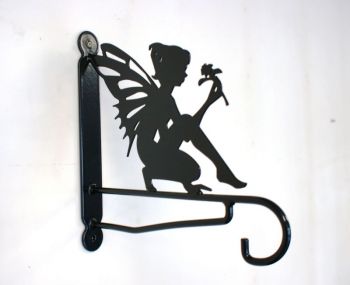 Fairy With Flower Feature Bracket