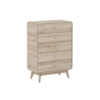 Chest of Drawers - MFC/MDF - L40 x W80 x H123 cm