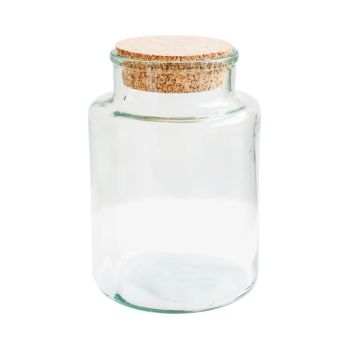 Bottle Shape Medium Terrarium DIY Kit - Glass - L14 x W14 x H22.5 cm - Clear