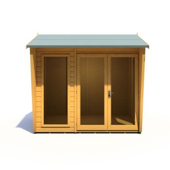 Burghclere 8 x 6 Feet Summerhouse - L233.5 x W251.4 x H230.7 cm