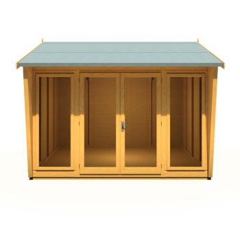 Burghclere 10 x 10 Feet Summerhouse - L358.6 x W320.8 x H250 cm