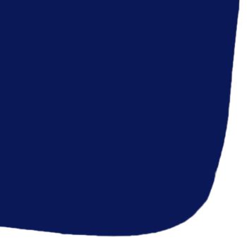 Luxury Piped Waterproof Seat Pads - Triple Navy Cushion - Outdoor Cushion for Garden Furniture
