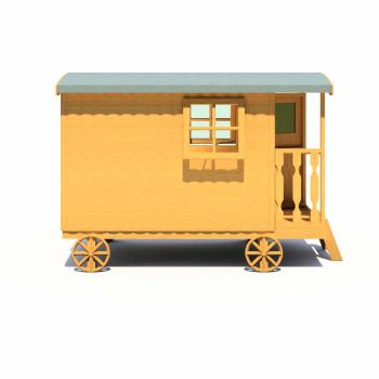 Caboose Little House - L146 x W228.6 x H170 cm