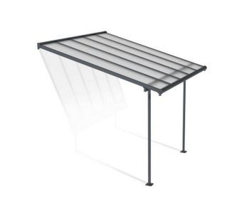 Patio Cover Sierra 3X3.05 Clear - Polycarbonate - L314 x W299 x H305 - Grey