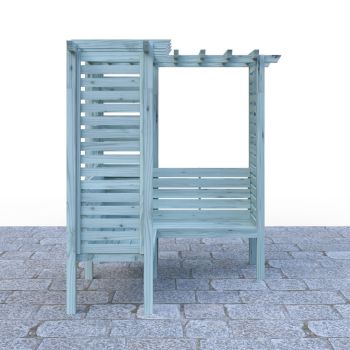 Clematis 6 x 6 Feet Pressure Treated Corner Arbour