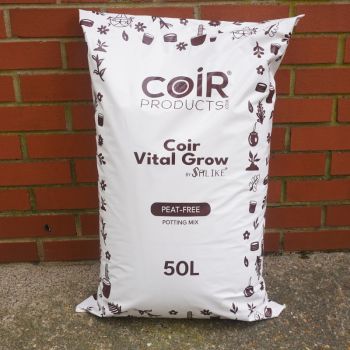 Coir Vital Grow 50L Bag  - L75 x W35 x H30 cm