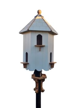 Halesworth Dovecote, Traditional English Birdhouse for Doves or Pigeons - L680 x W680 x H1200 mm