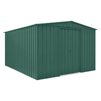 10 x 12 Feet Globel Apex - Steel/Metal - L372 x W308 x H203 cm - Green
