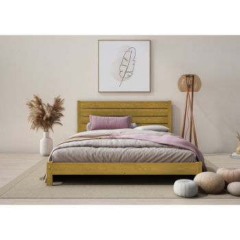 Shibui Bed Frame 4 Feet - Wood - L197 x W128 x H90 cm - Botany