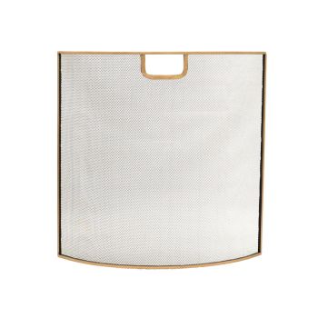 Fire Screen - Iron - L13 x W61 x H61 cm - Brass