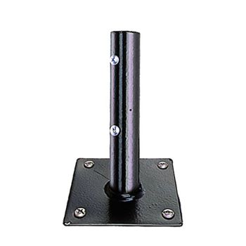 Cottage Post Optional Bracket Small - L7.8 x W7.8 x H10.5 cm - Black