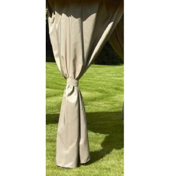 Replacement Curtains Set for Venice L400 x W300 cm - Mocha