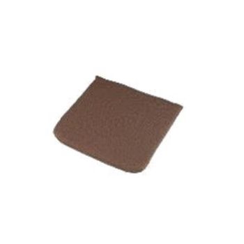 Seat Pads Outdoor Garden Furniture Cushion - L40 x W40 x H4 cm - Chocolate