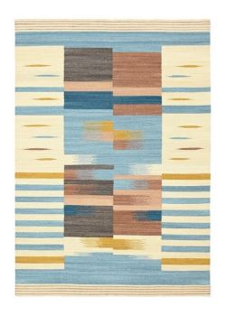 Imara Kilim - Wool/Cotton - L230 x W160 x H1 cm - Multicolour