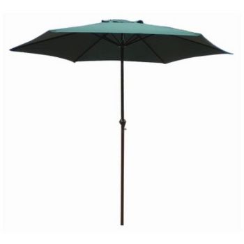 Parasol - L270 X W270 X H240 cm - Assembled - Green