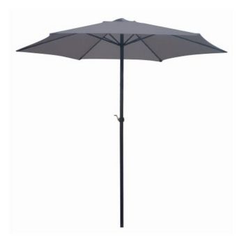 Parasol - L270 X W270 X H240 cm - Assembled - Grey
