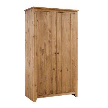 Havana 2 Door Wardrobe - Pine - L57 x W103 x H186 cm - Pine