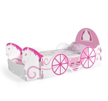 Princess Carriage Junior Bed - L175 x W73 x H80 cm