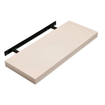 Hudson - MDF/Chipboard - 600 x 235 x 38 mm - Cream Gloss